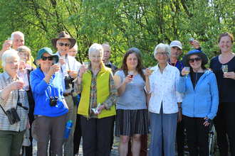 Image of 20th anniversary walk at Foulshaw Moss Nature Reserve