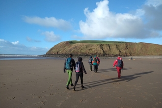 St Bees surveying day