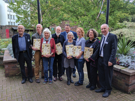 Image of Badger's Paw award winners 2018