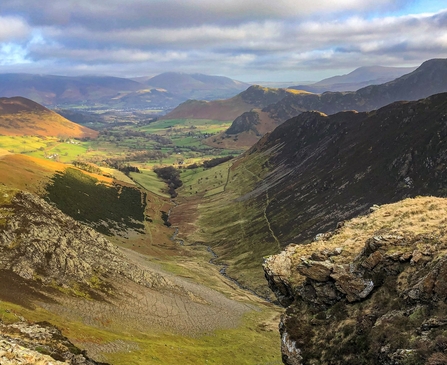 Image of Newlands Valley from Cumbria Rocks credit Ian Jackson