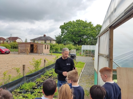 Gosling Sike plant nursery school group