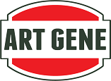 Art Gene logo colour width 157px